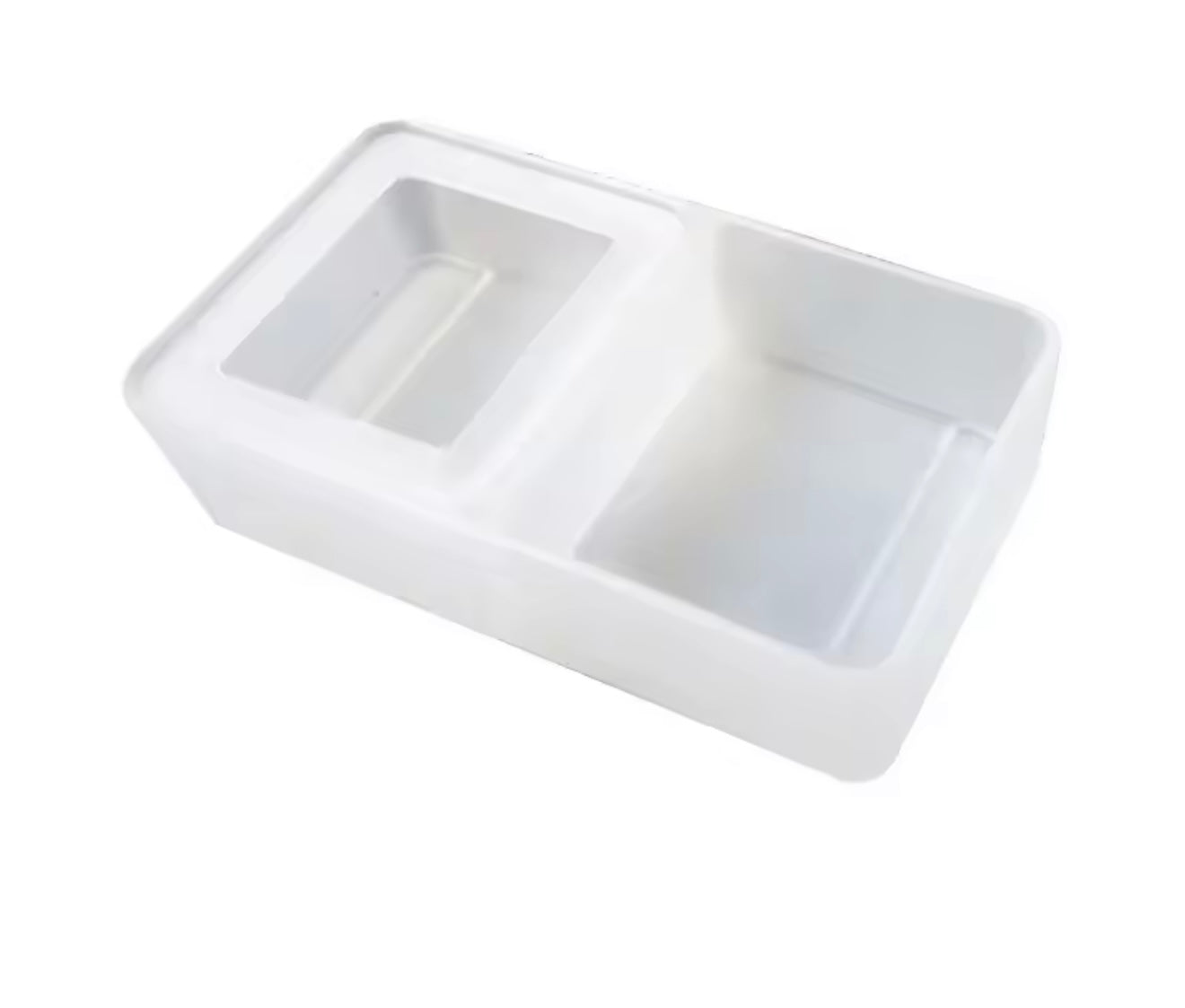 Food and Water Basin 2 in 1 Feeder Bowl Anti Escape