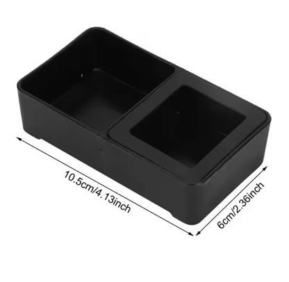 Food and Water Basin 2 in 1 Feeder Bowl Anti Escape